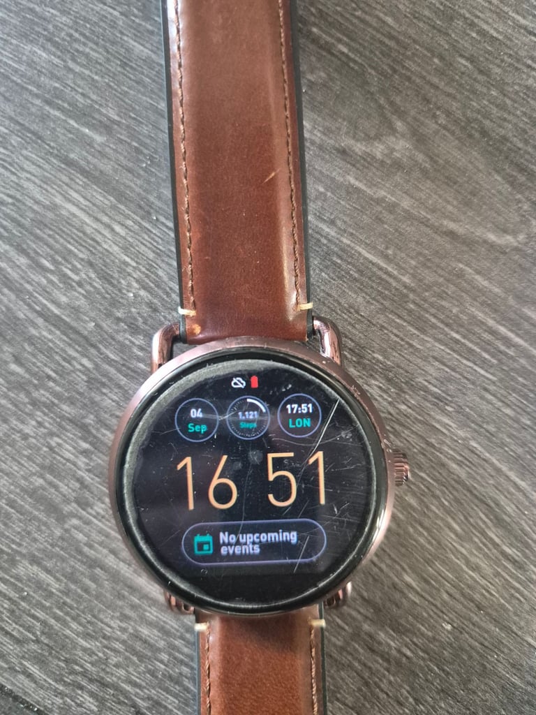 Fossil smart watch