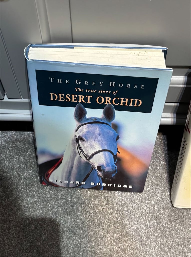 The Grey Horse - true story of Desert Orchid by Richard Burridge