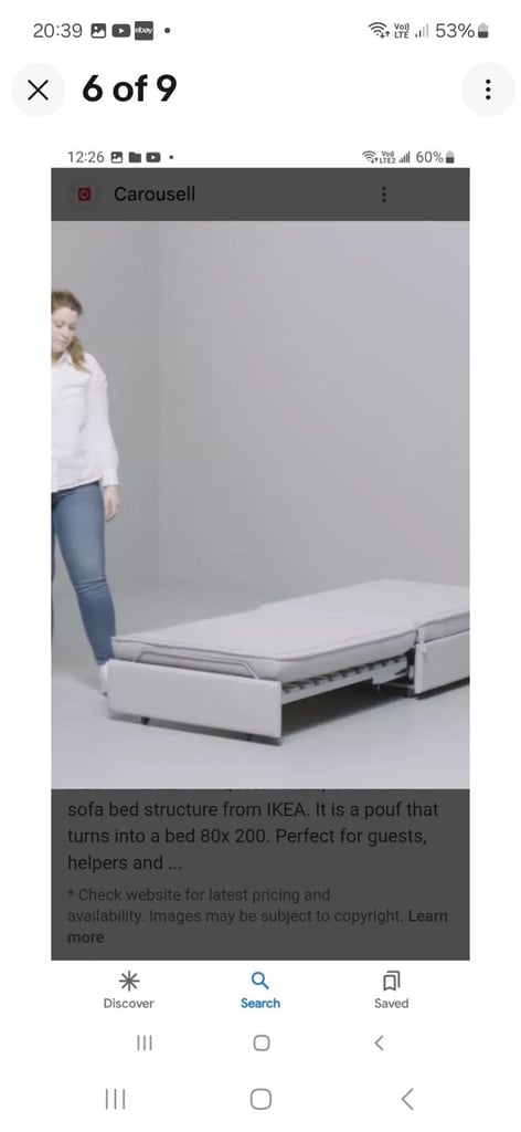 Ikea Vallentuna Sofa Bed