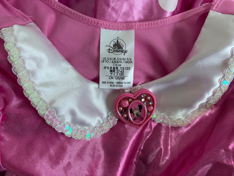 Original Disney Store Minnie Mouse Costume & Accessories 