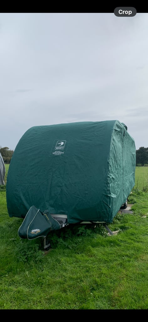 Caravan winter cover 