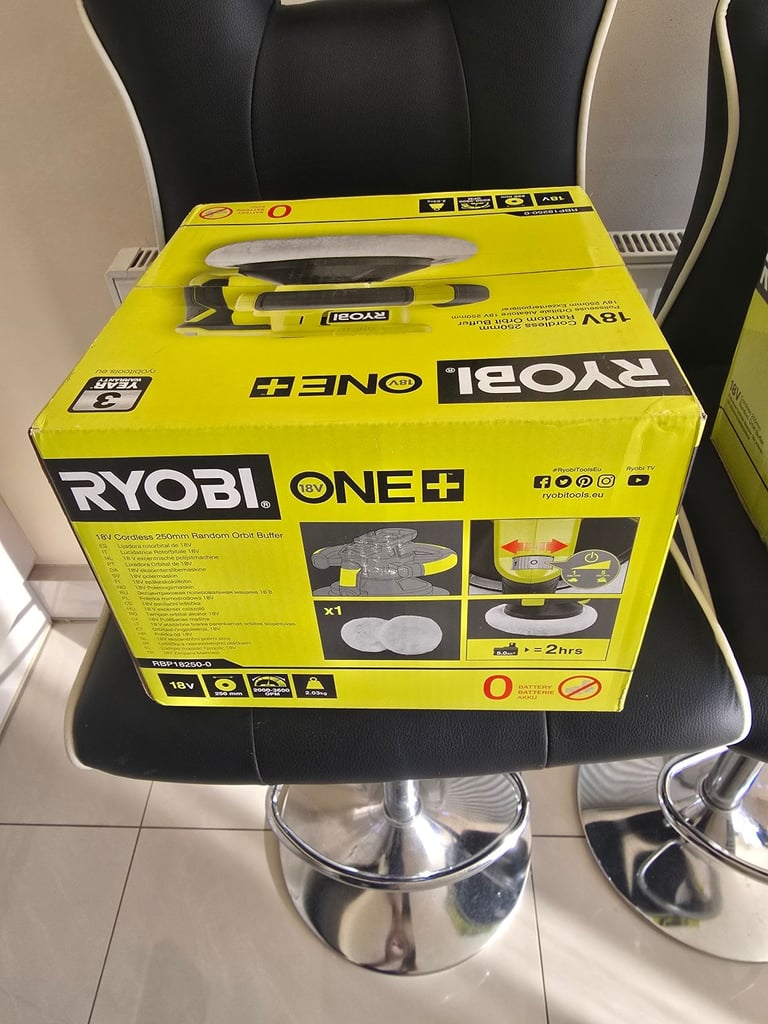 Ryobi car polisher 