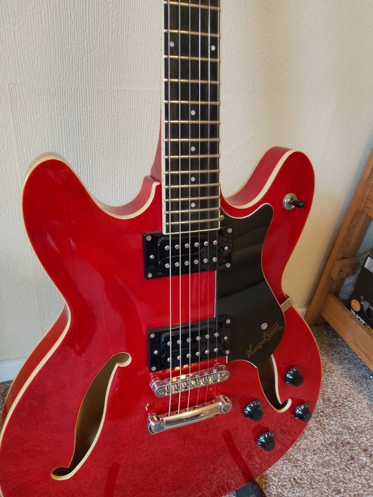 Hagstrom Viking and Hard Case.