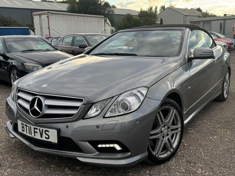 2011 Mercedes-Benz E-Class E250 CDI BlueEFFICIENCY Sport 2dr Tip Auto CONVERTIBLE DIESEL Automatic