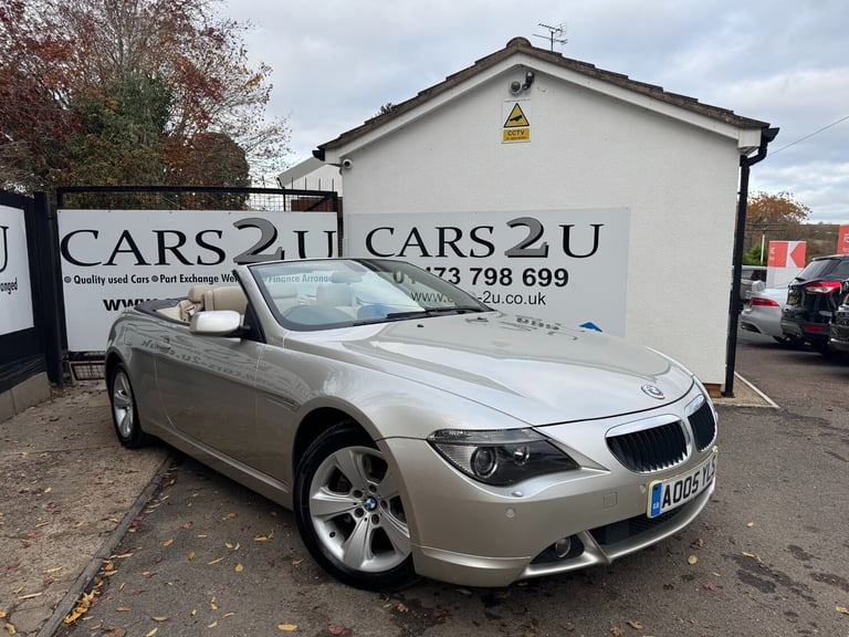image for 2005 BMW 6 Series 630i 2dr Auto CONVERTIBLE Petrol Automatic