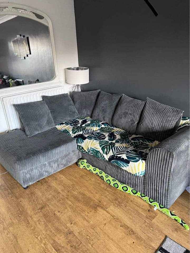 image for  Brand New DYLAN Corner Sofa – Soft & Comfortable Seating ~ COD Deal **