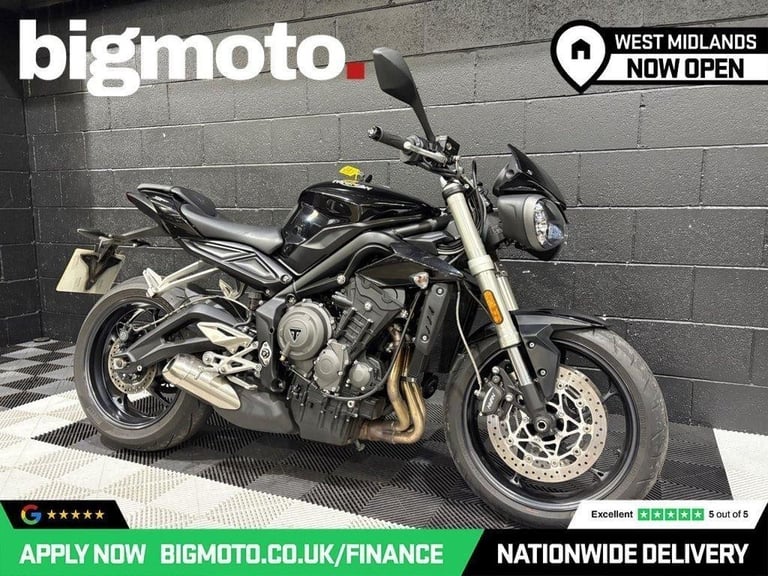 image for 2018 68 TRIUMPH STREET TRIPLE 765  S FINANCE SPECIALISTS APPLY NOW