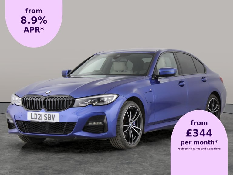 2021 BMW 3 Series 2.0 330e 12kWh M Sport Saloon 4dr Petrol Plug-in Hybrid Auto Euro 6 (s/s) ( Sal...