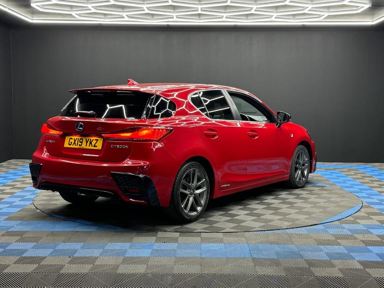 2019 Lexus CT 1.8 200h F Sport E-CVT Euro 6 (s/s) 5dr HATCHBACK Petrol/Electric Hybrid Automatic