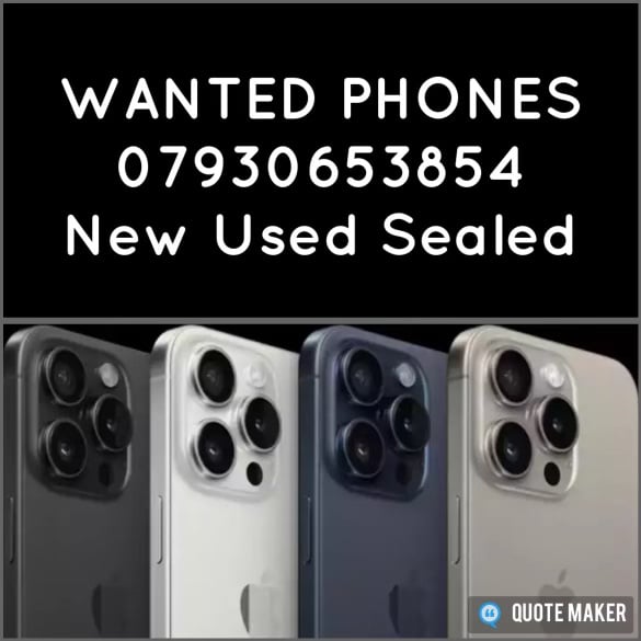 ✅ WANTED CASH PAID FOR iPHONE 14 PLUS 13 PRO MAX, 15 PRO MAX NEW USED FAULTY 128gb 256gb 512gb 1TB