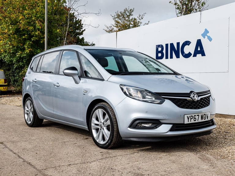 2017 Vauxhall Zafira Tourer 1.4i Turbo SRi Euro 6 5dr MPV Petrol Manual