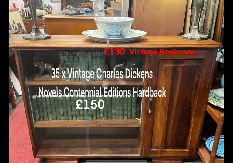 Lovely vintage bookcase very very clean