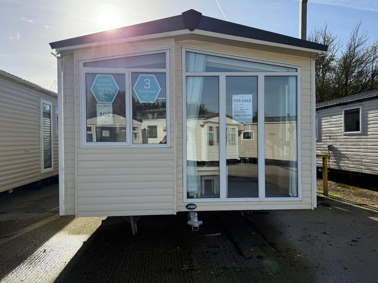 3 Bed ABI Static Caravan - DG + CH - Offsite Sale / Self Build / Farms