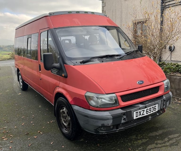 Ford, TRANSIT, Minibus, 2002, Manual, 2402 (cc)