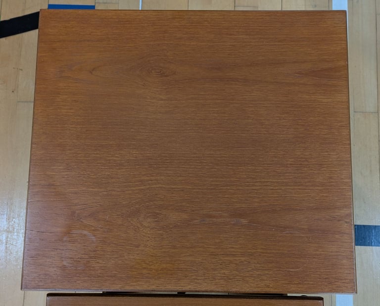 Portwood 1970s Retro Vintage Teak Nesting Tables