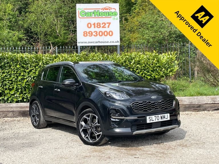 image for 2020 70 KIA SPORTAGE 1.6 CRDI MHEV GT-LINE S SUV 5DR DIESEL HYBRID MANUAL EURO 6