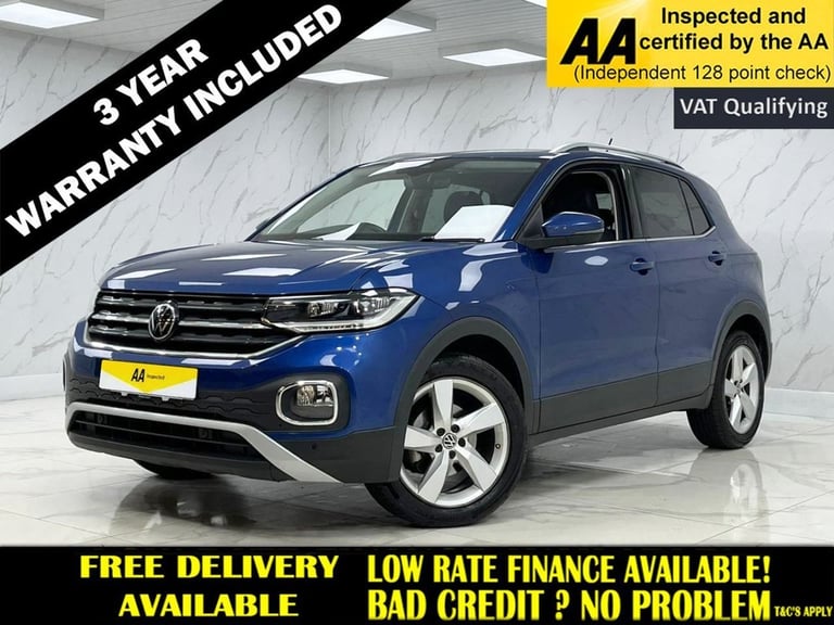 image for 2021 Volkswagen T-Cross 1.0 TSI SEL SUV 5dr Petrol DSG Euro 6 (s/s) (110 ps) HATCHBACK Petrol Aut...