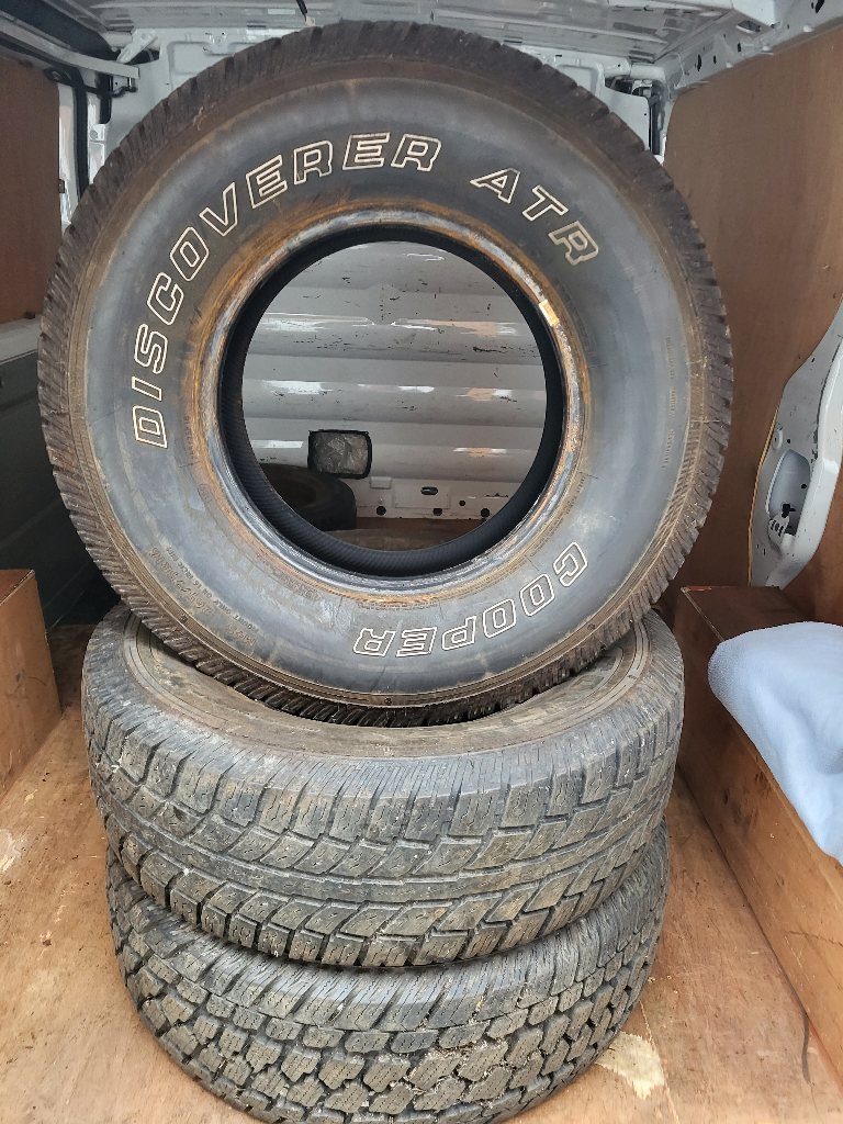 3×265/75R16 DISCOVER ATR COOPER TYRES 