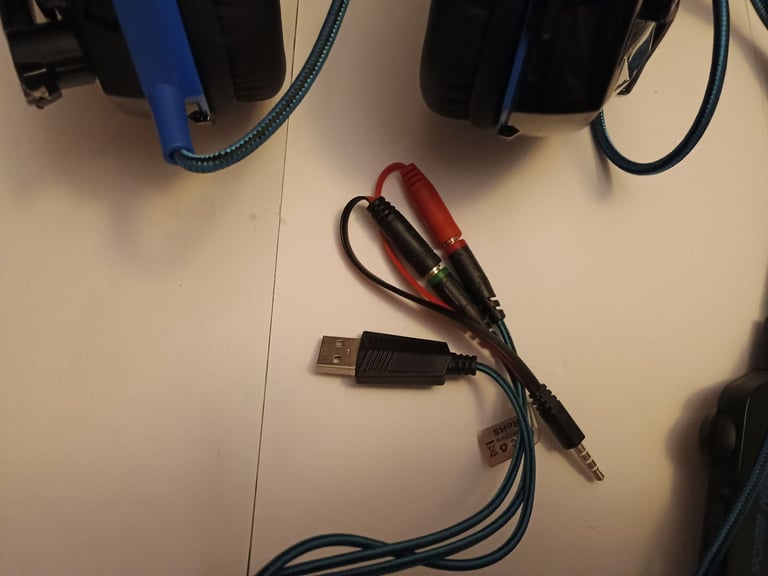 Large Headphones with Microphone 
