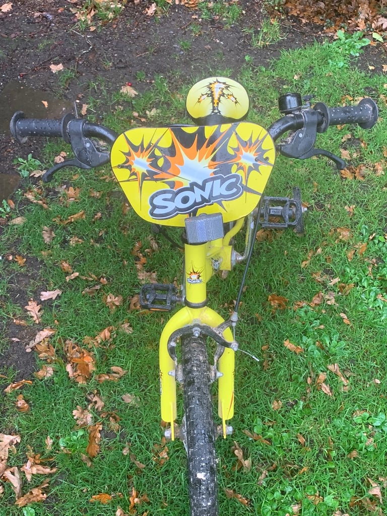 Sonic Nitro junior boys bmx bike 16inch wheels 