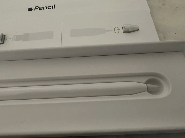 Genuine Apple Pencil 1st Generation - iPad Stylus - Box&Accessories - Authentic