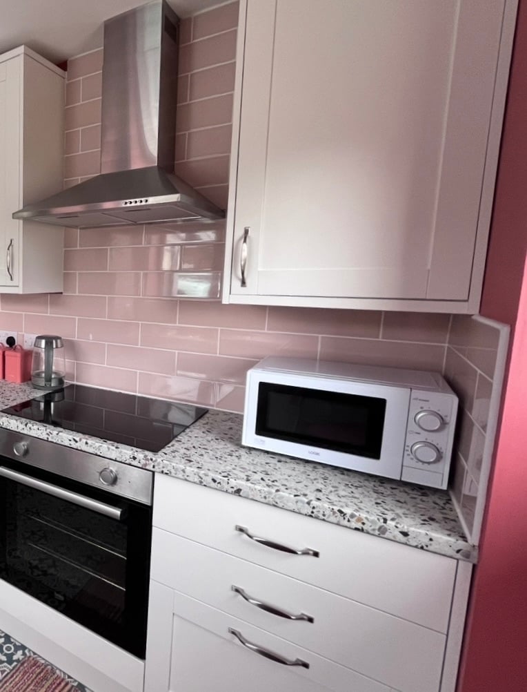 image for Pale Pink Metro Wall Tiles 30x10cm - 5 sq m