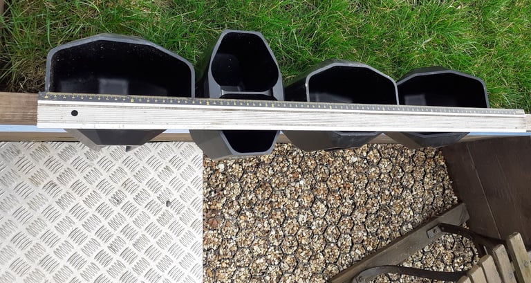 4 billet solid aluminium pots