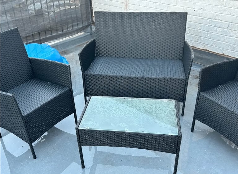 Garden furniture, garden chairs, garden table 