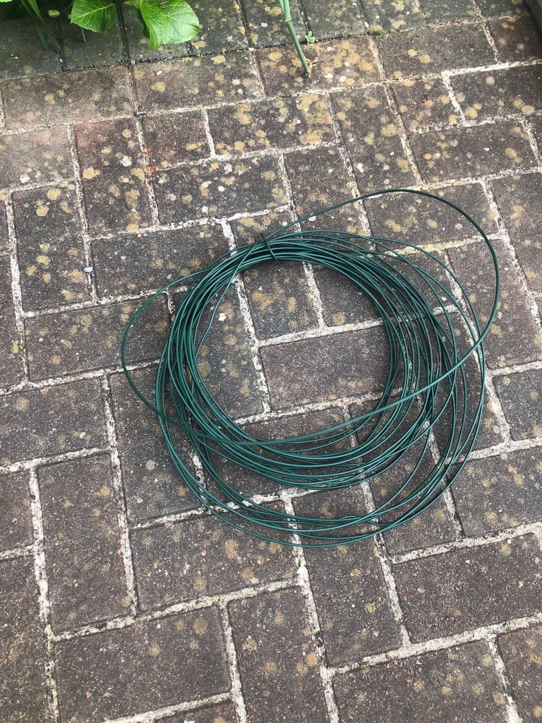 image for Garden wire green coated