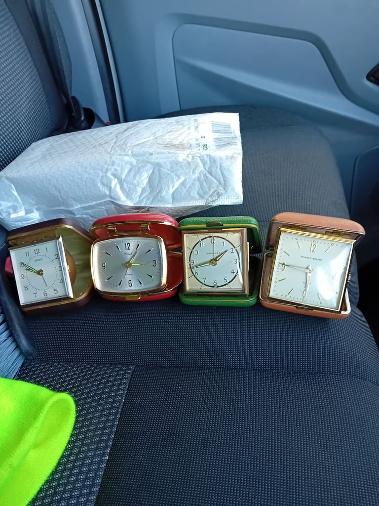 image for VINTAGE ALARM .CLOCKS 