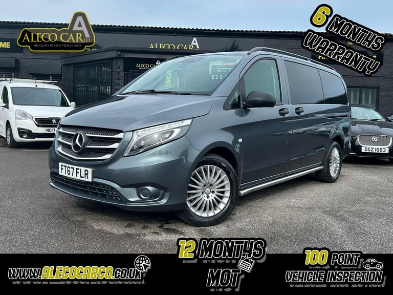 MERCEDES-BENZ VITO 2.1 119 CDI BlueTEC Sport Grey Auto Diesel 2018
