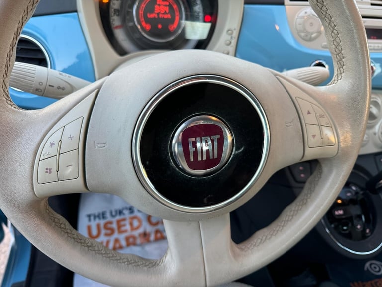 2021 Fiat 500 0.9 TwinAir Cult Convertible 2dr Petrol Dualogic Euro 6 (s/s) (85 bhp) Convertible ...