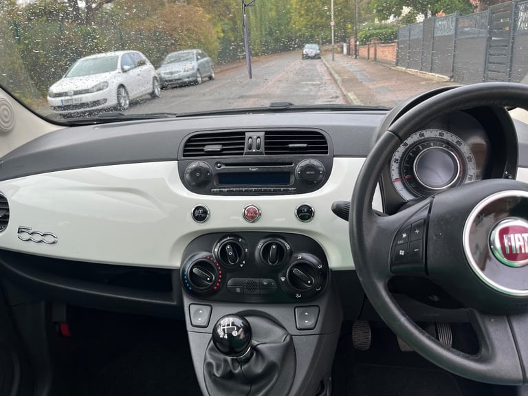 Fiat, 500, Hatchback, 2010, Manual, 1242 (cc), 3 doors