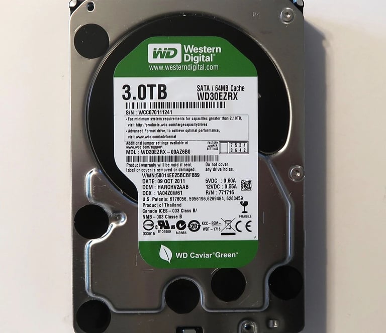 image for 3TB WD Hard Drive