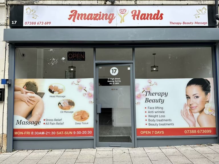 Asian massage in woking high St
