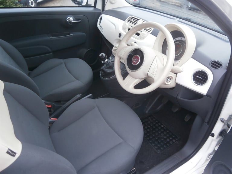 2014 Fiat 500 1.2 Lounge Hatchback 3dr Petrol Manual Euro 6 (s/s) (69 bhp) Hatchback Petrol Manual
