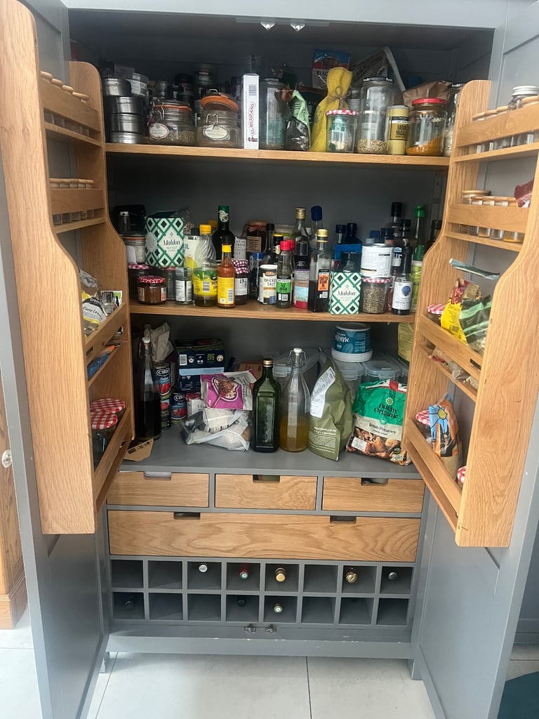 Kitchen dresser, sideboard and larder/cupbaord