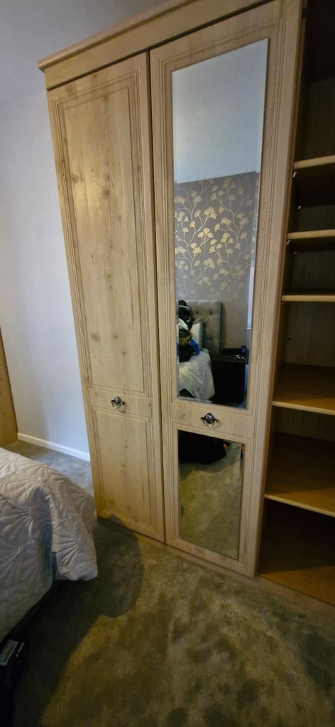 2 Triple Wardrobes 