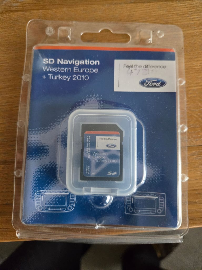 Ford navigation sd card brand new 