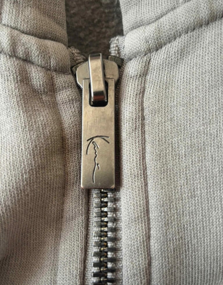 Karl Kani small signature washed os dragon full zip hoodie size L/12