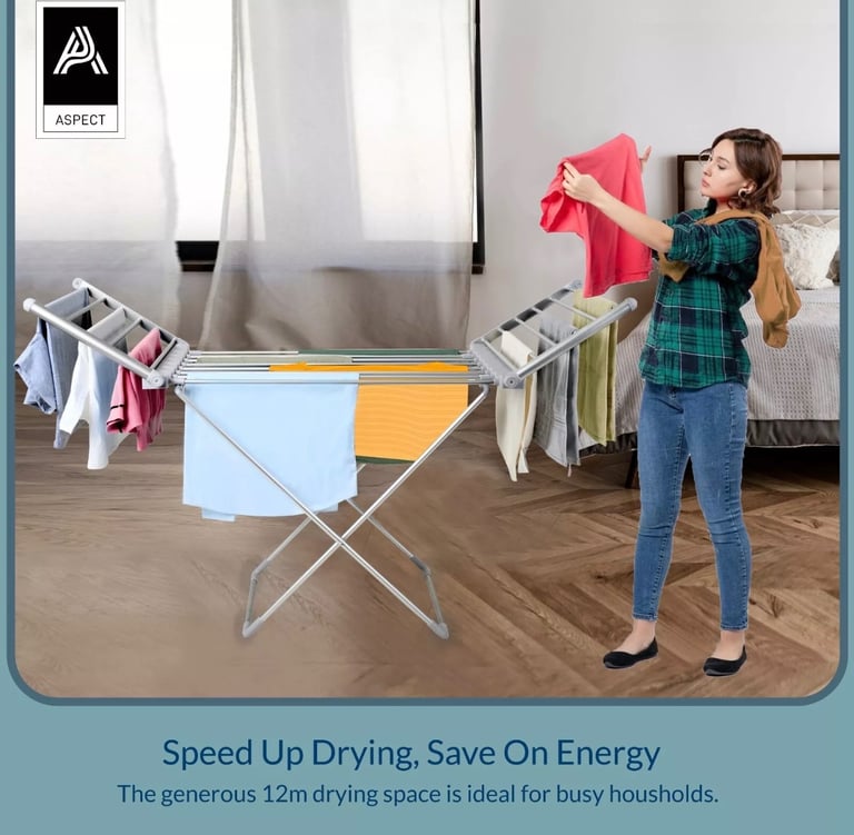 image for Electric heated clothes airer