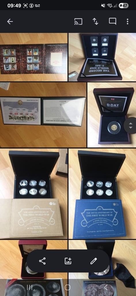 image for Gas bottle, VW camper, coins, medals,Brum all for sale