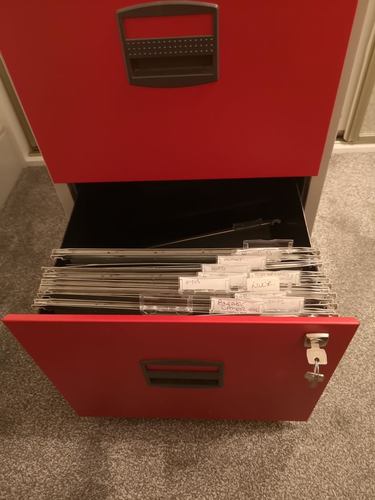 2 drawer filing cabinet