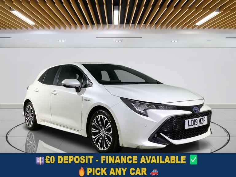 image for 2019 Toyota Corolla 2.0 VVT-h Design Hatchback 5dr Petrol Hybrid CVT Euro 6 (s/s) (184 ps) Hatchb...