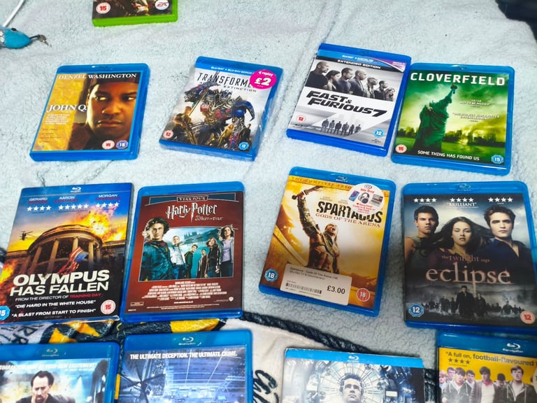 31 blu rays collection