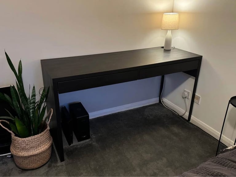 image for IKEA MICKE Desk with Drawers 142x50cm