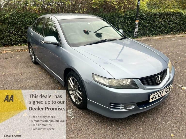 2007 Honda Accord 2.0 i-VTEC Type S 4dr SALOON Petrol Manual