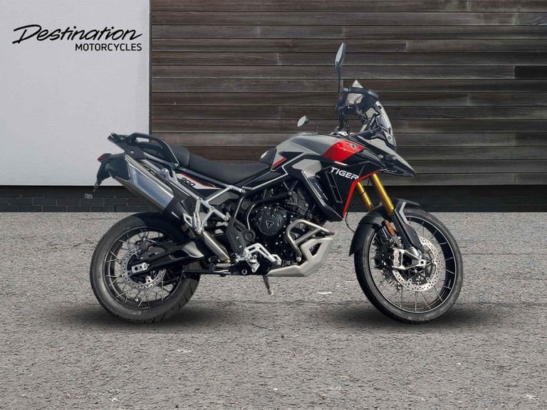2025 Triumph Tiger 900 RALLY PRO PREMIUM TWIN COLOUR Petrol grey 6 Speed