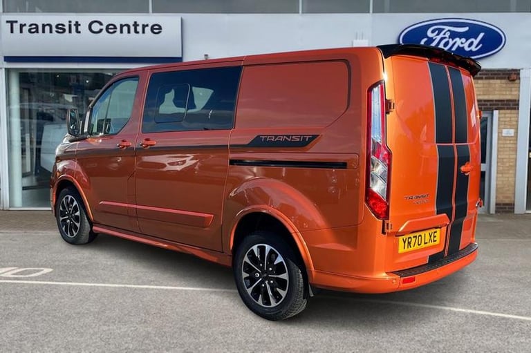 2020 Ford Transit Custom 320 Sport L1 SWB Double Cab FWD 2.0 EcoBlue 185ps Low Roof NAVIGATION, R...