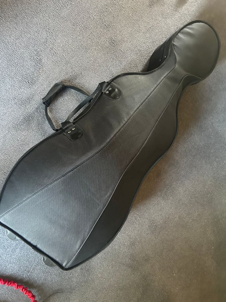 image for Lightweight hard foam 1/2 size cello case